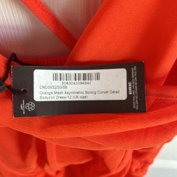 Mesh Corset Detail Bodycon Dress - Picture 9 of 9